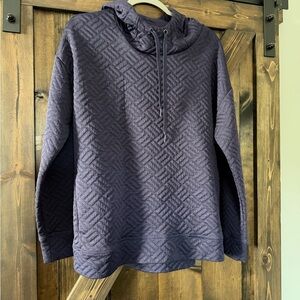 RBX Women’s Dark Purple Quilted Sweatshirt